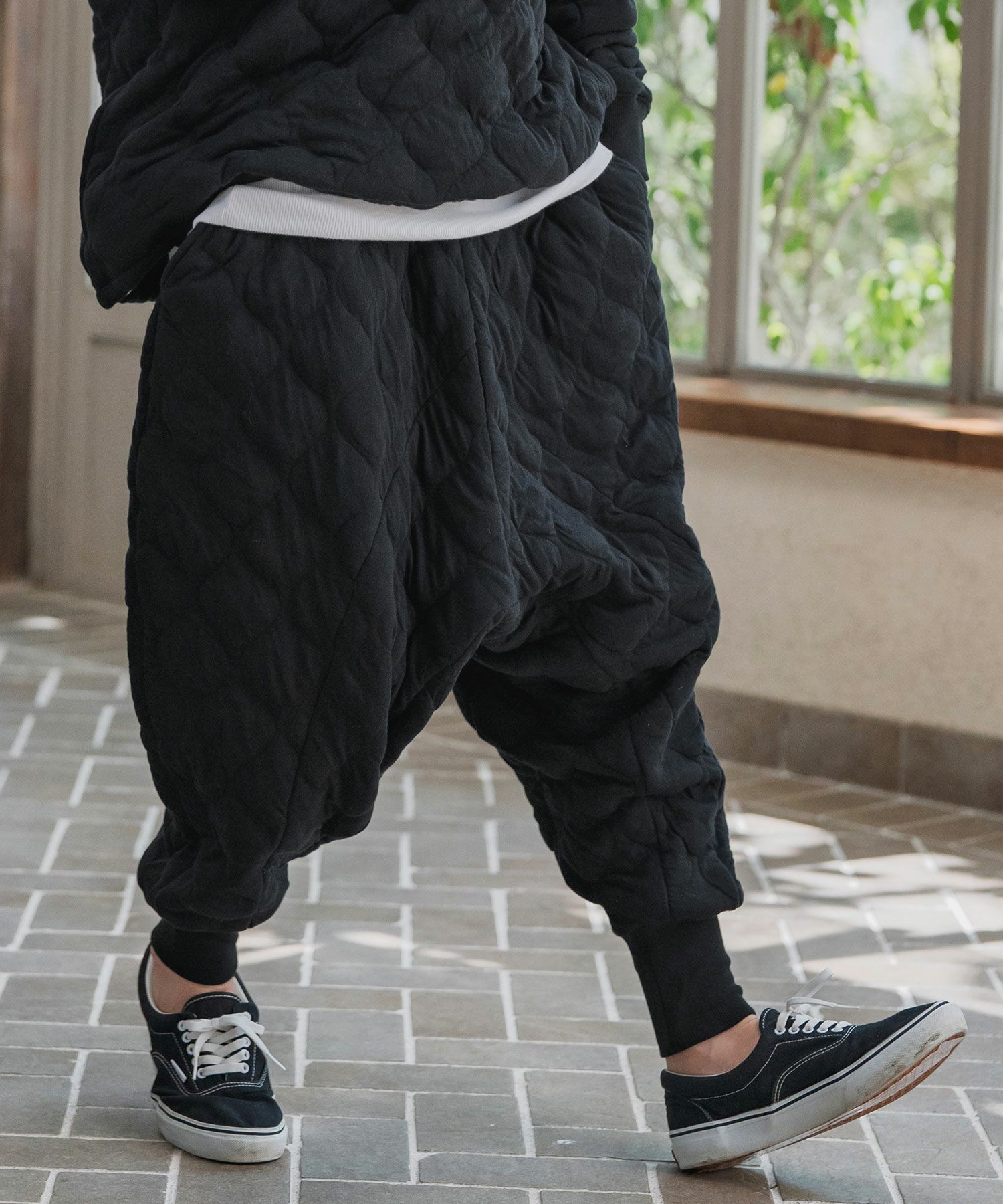 GLIMCLAP(グリムクラップ)】Sarouel & jogger sweatpants サルエル
