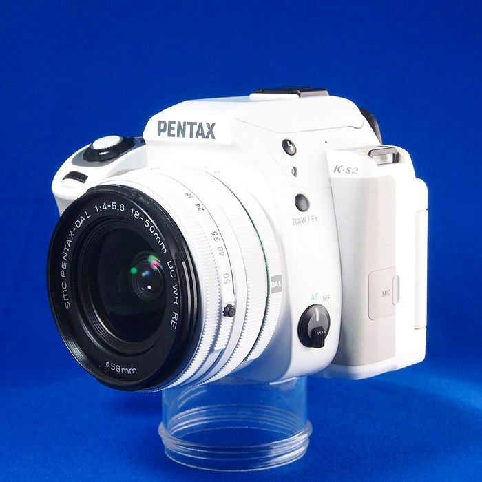中古】(ペンタックス) PENTAX K-S2 18-50REキツト ホワイト｜ナニワ