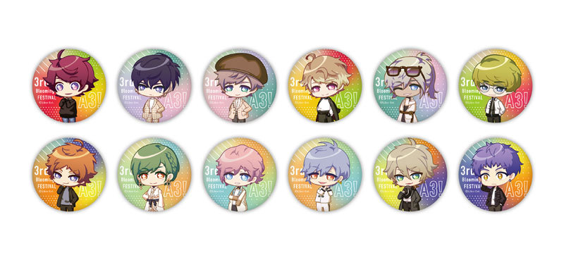 A3! エースリー 御影密 ミックス公演 缶バッジ A3! エースリー 御影密