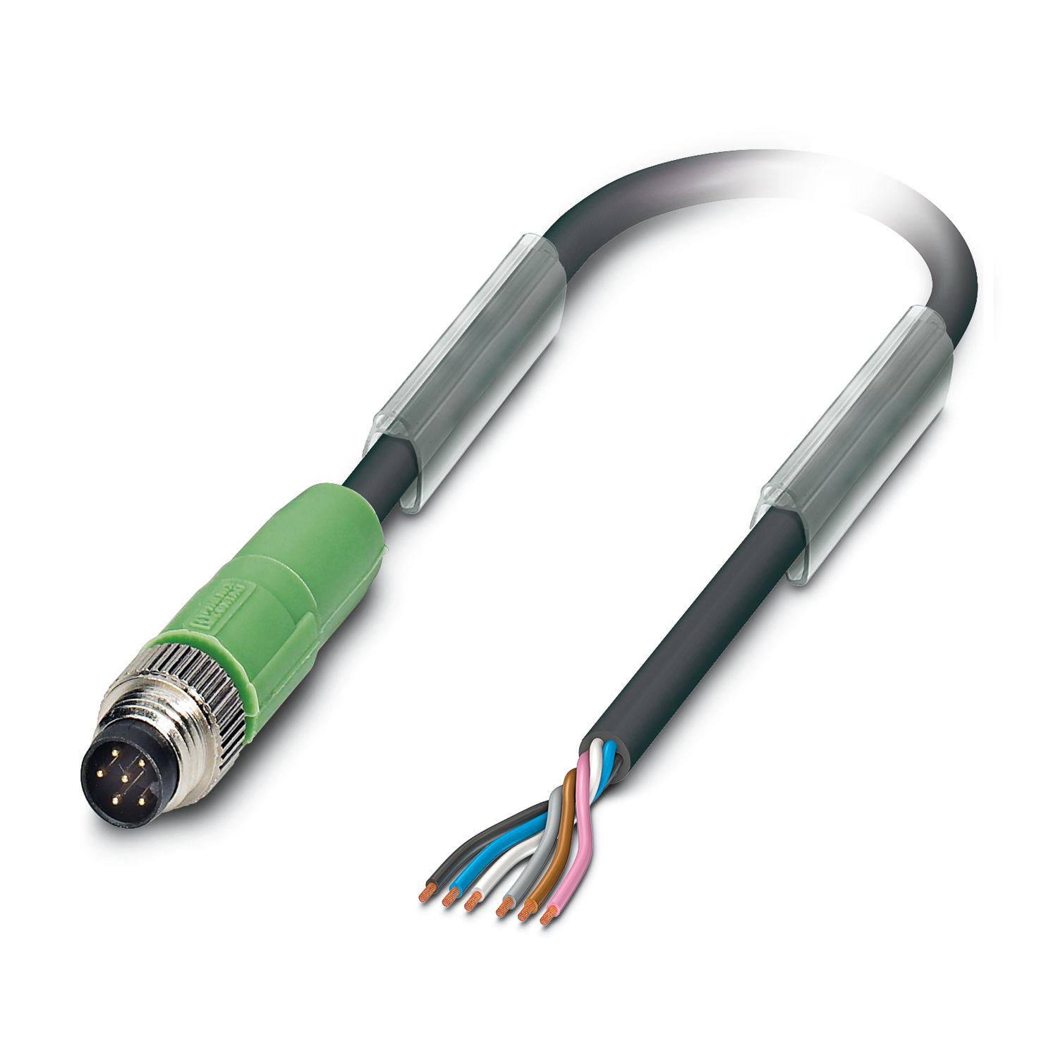 SAC-6P-M 8MS/ 1,5-PUR - Sensor/actuator cable - 1522095 | Phoenix