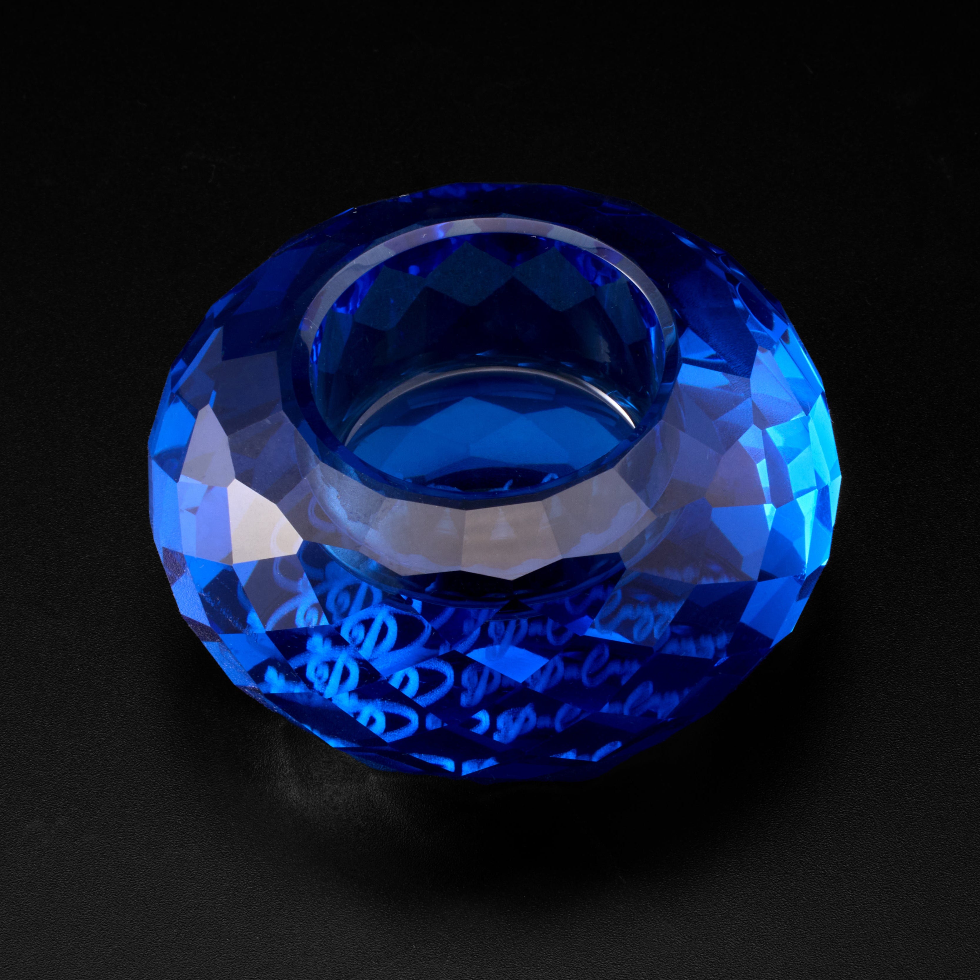 クリスタルキャンドルホルダー「ブルー」 – Palazzo