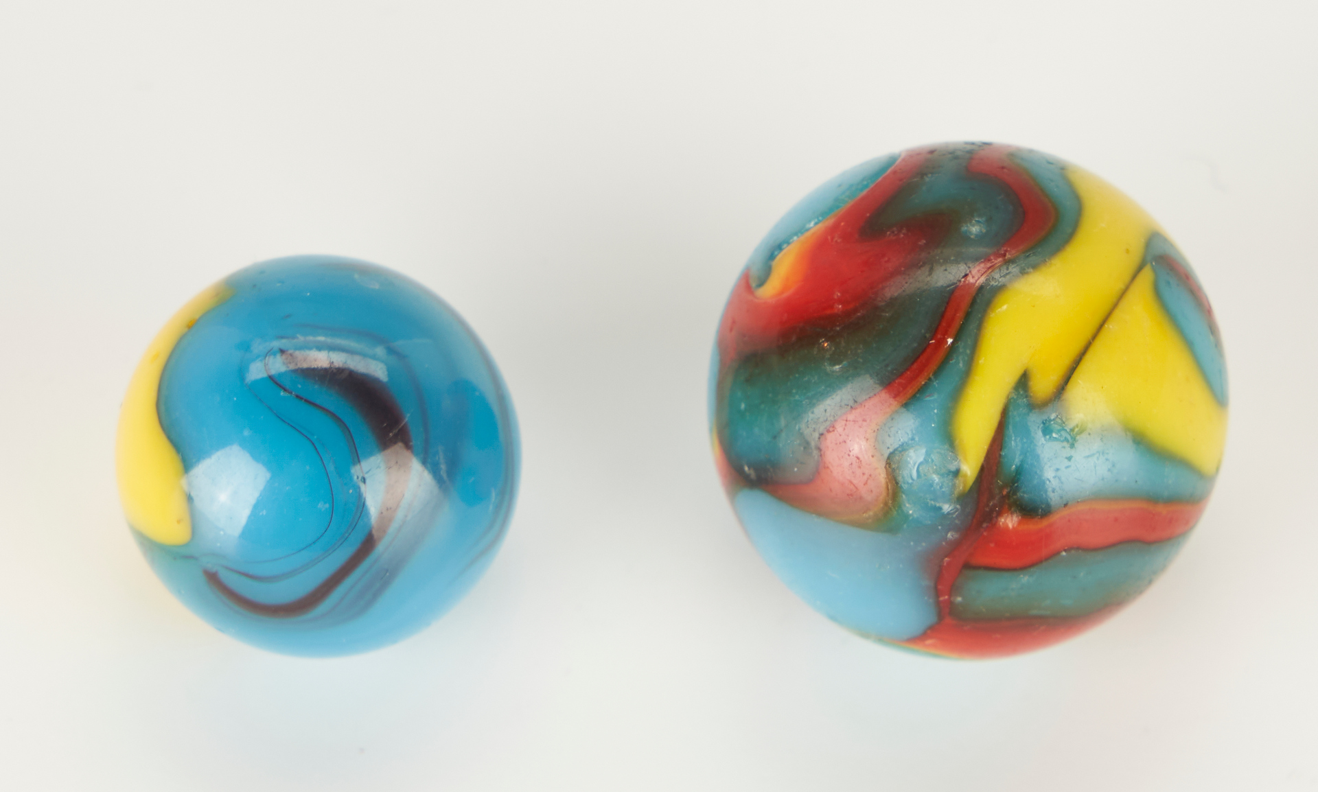 ヴィンテージ ビー玉 スーパーマンマーブル Peltier Rare HUGE Peltier