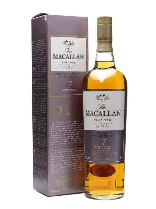 BUY] The Macallan Fine Oak 17 Year Old Single Malt Scotch Whisky