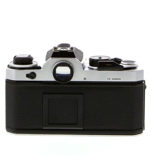 Nikon FE 35mm Camera Body, Chrome