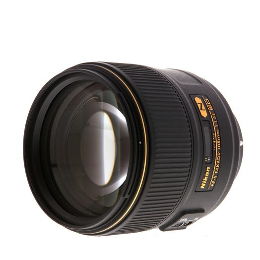 Nikon AF-S NIKKOR 105mm f/1.4 E ED Autofocus IF Lens {82}