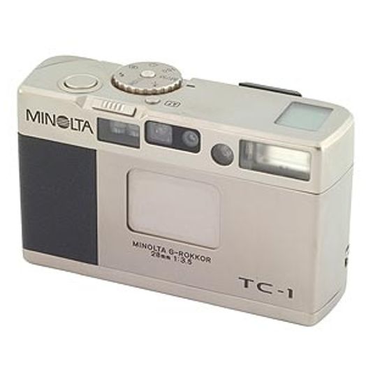 Minolta TC-1 35mm Camera, Titanium