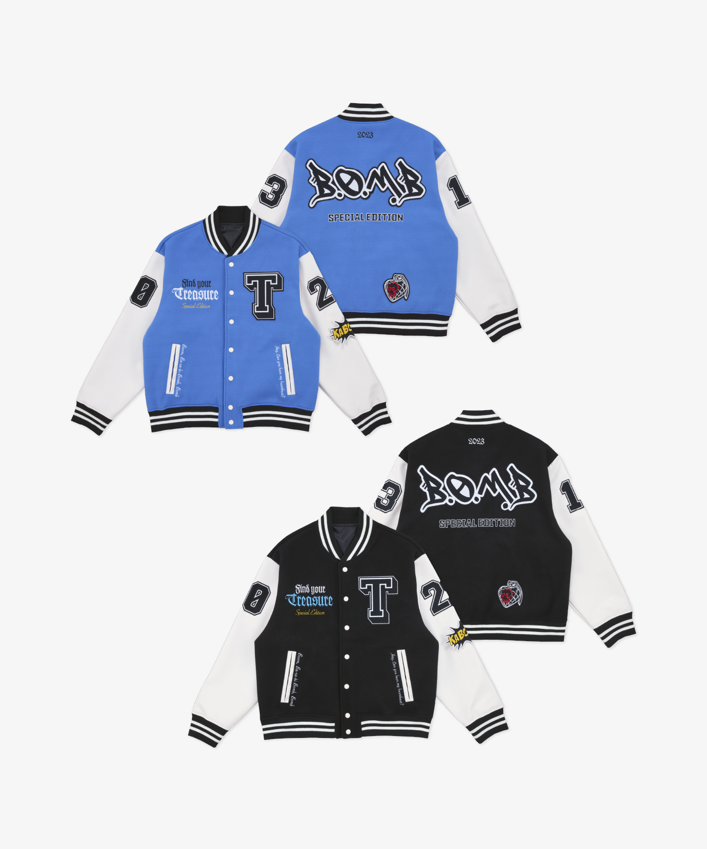 TREASURE REBOOT スタジャン B.O.M.B ソウルコン treasure REBOOT