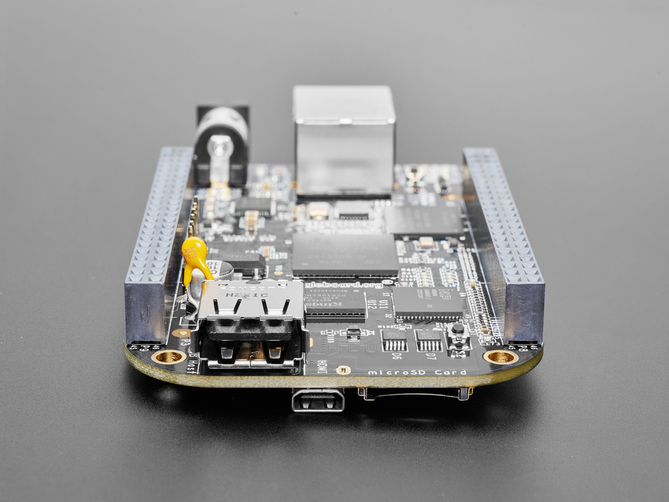 BeagleBone Black Rev C - 4GB - Pre-installed Debian : Adafruit
