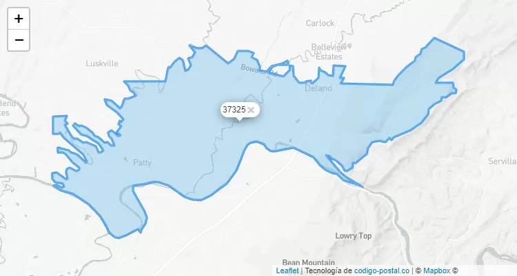 37325 ZIP Code - United States