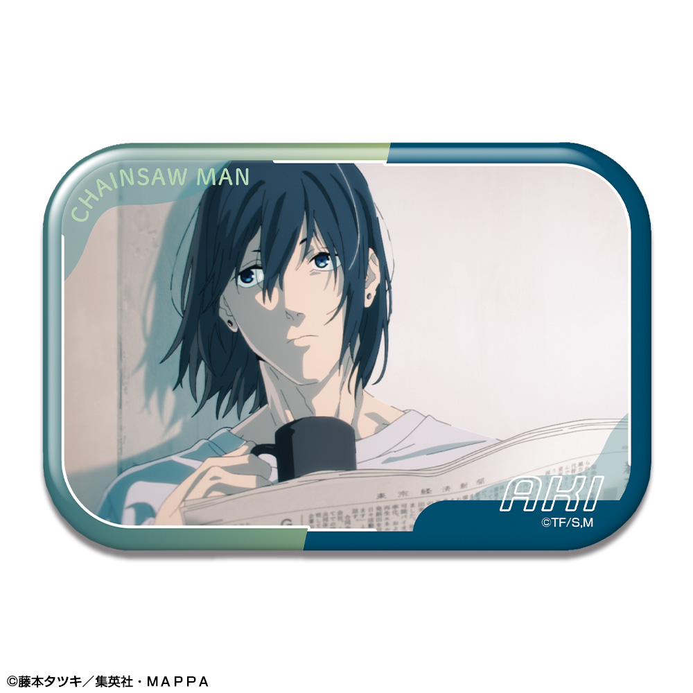 チェンソーマン_長方形缶バッジ デザイン20(早川アキ/C) | 公式グッズ