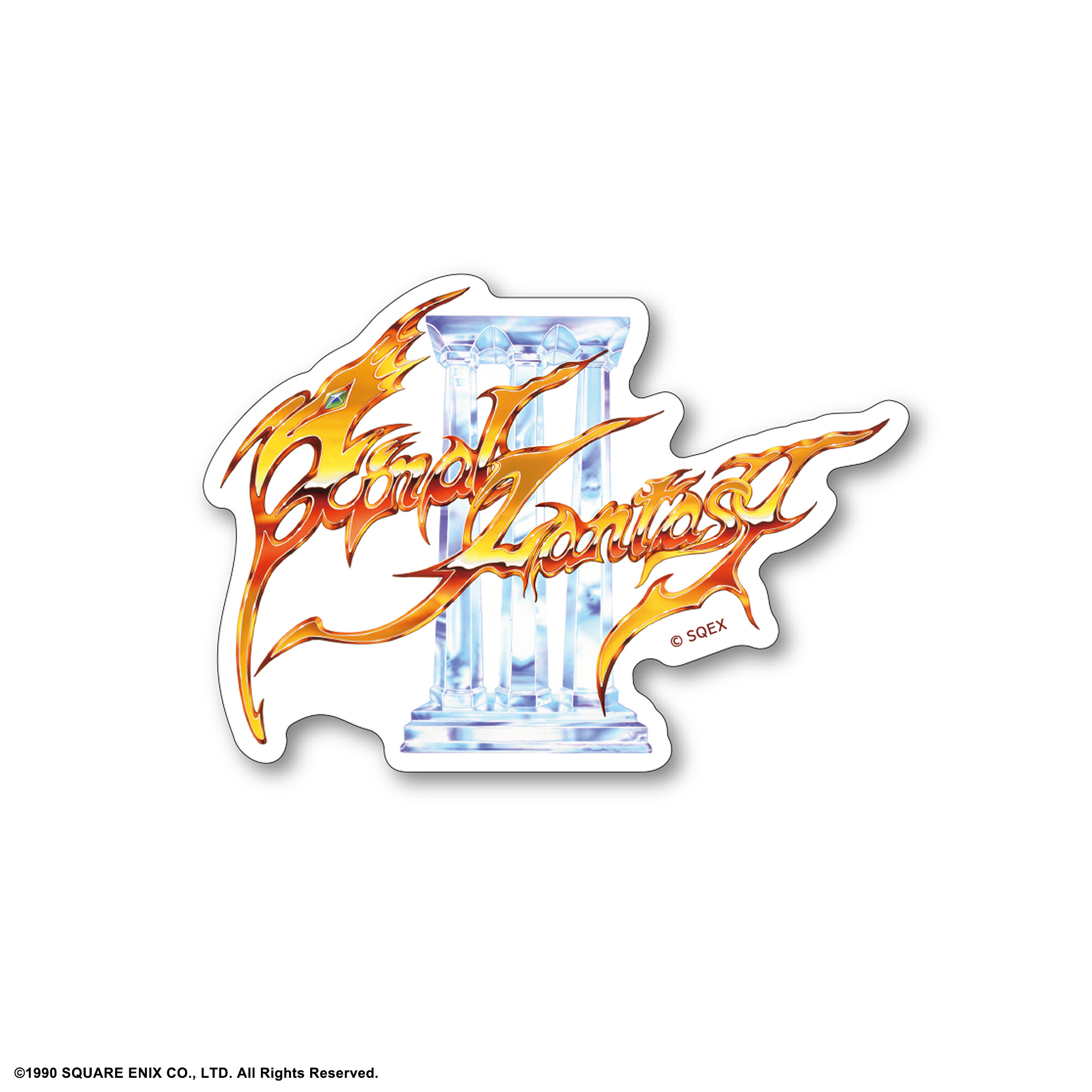 ファイナルファンタジーIII_ ロゴステッカー | 公式グッズ・公式