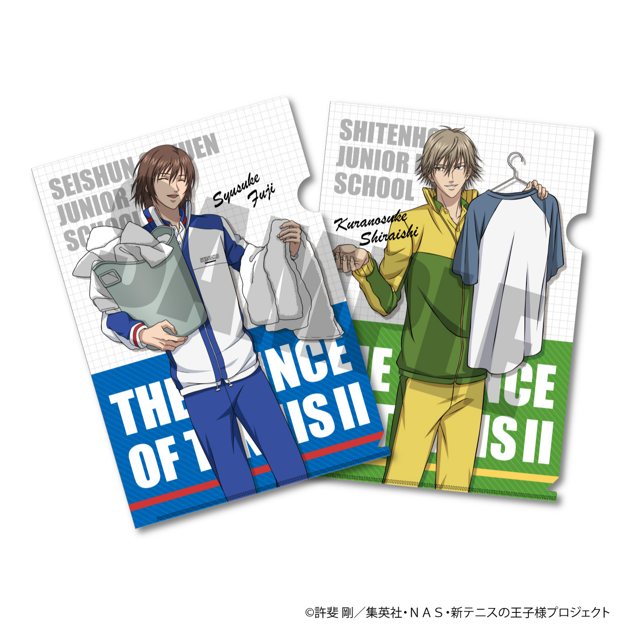 クリアファイル 新テニスの王子様 不二周助 A4クリアファイル 69点 クリア