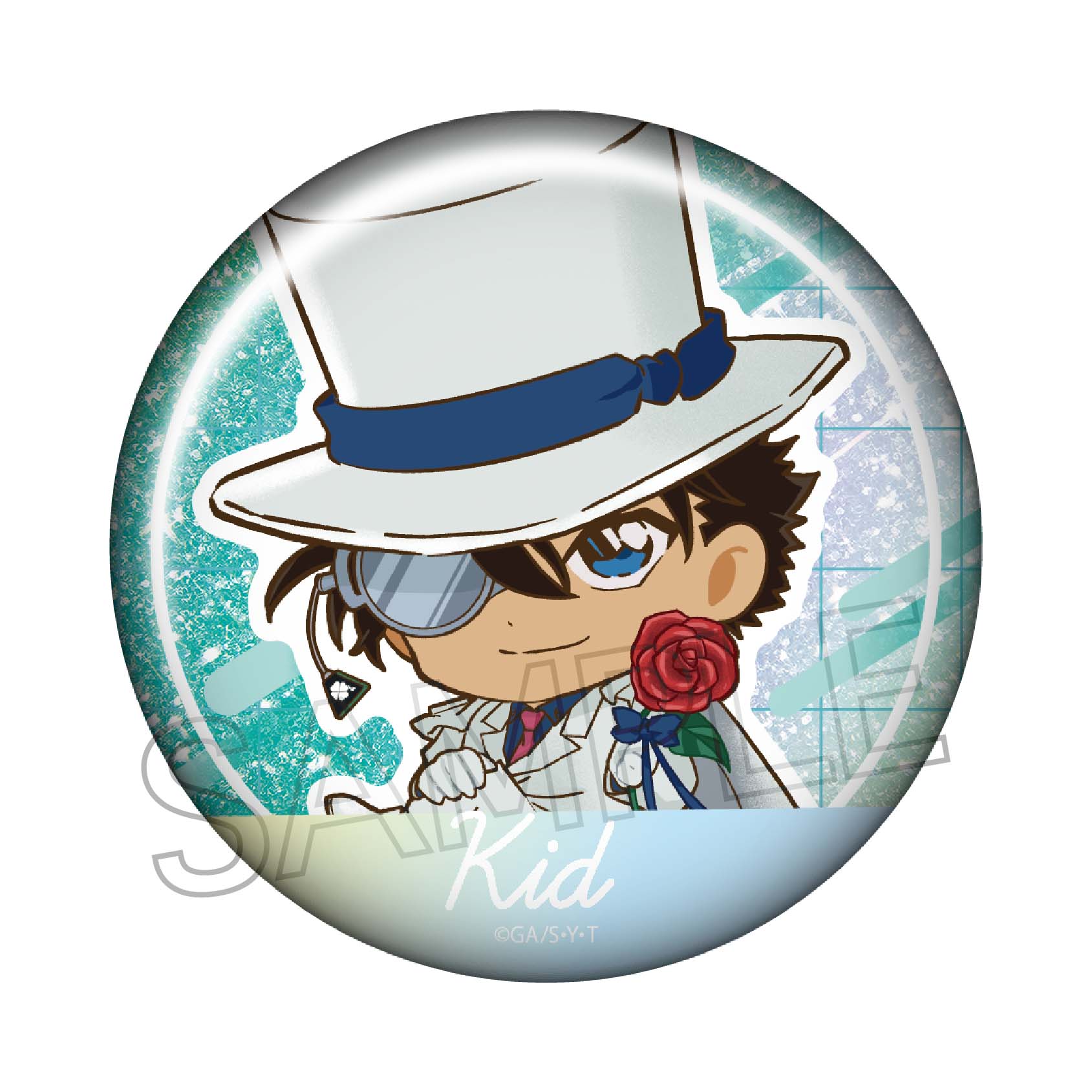 名探偵コナン FANS SELECTION 缶バッジ 怪盗キッド 【公式通販】