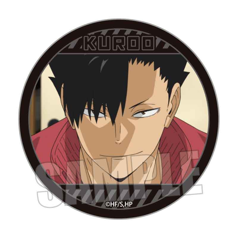 ハイキュー 黒尾鉄朗 バースデイ 缶バッジ 45点 ハイキュー 黒尾鉄朗