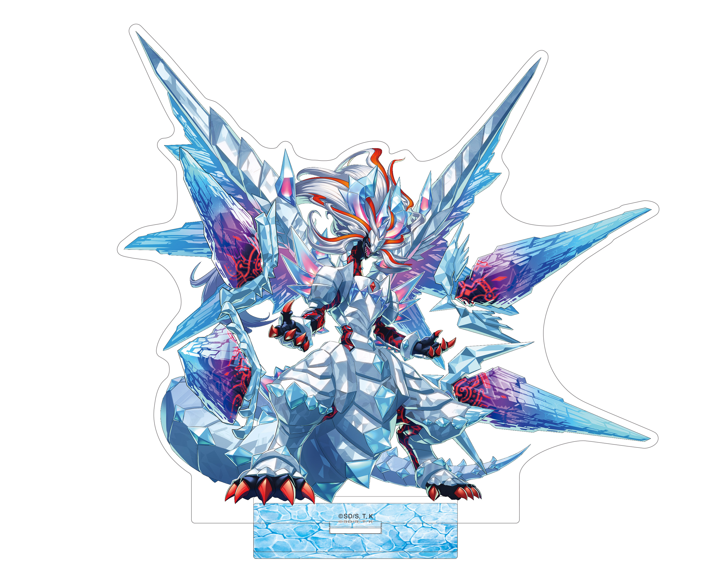 遊戯王 氷剣竜ミラジェイド マスターデュエル 公式 プレイマット