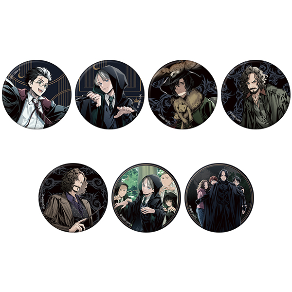 ハリーポッター スクエア缶バッジ シリウス ハリーポッター スクエア缶