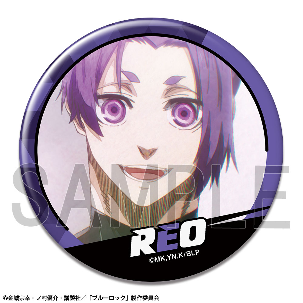 御影玲王缶バッジテディベアブルーロックアニメジャパンカミオ