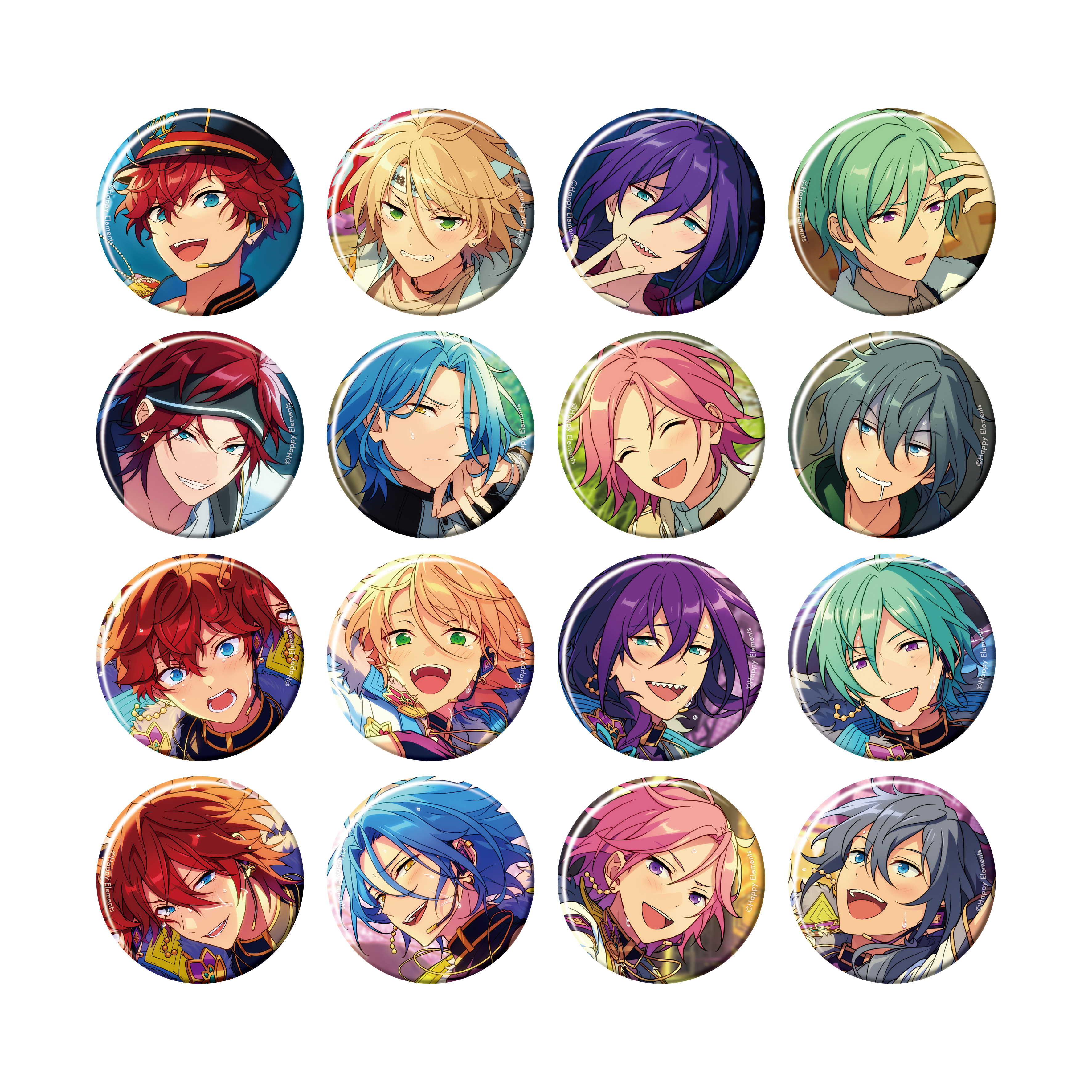 蓮巳敬人 あんスタ イベコレ 缶バッジ スカハロ あんスタ 蓮巳敬人