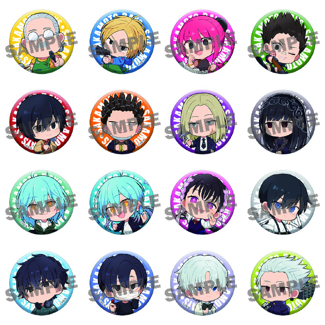 全18種】サカモトデイズ コレクション缶バッジ 第1弾 ジャンプショップ