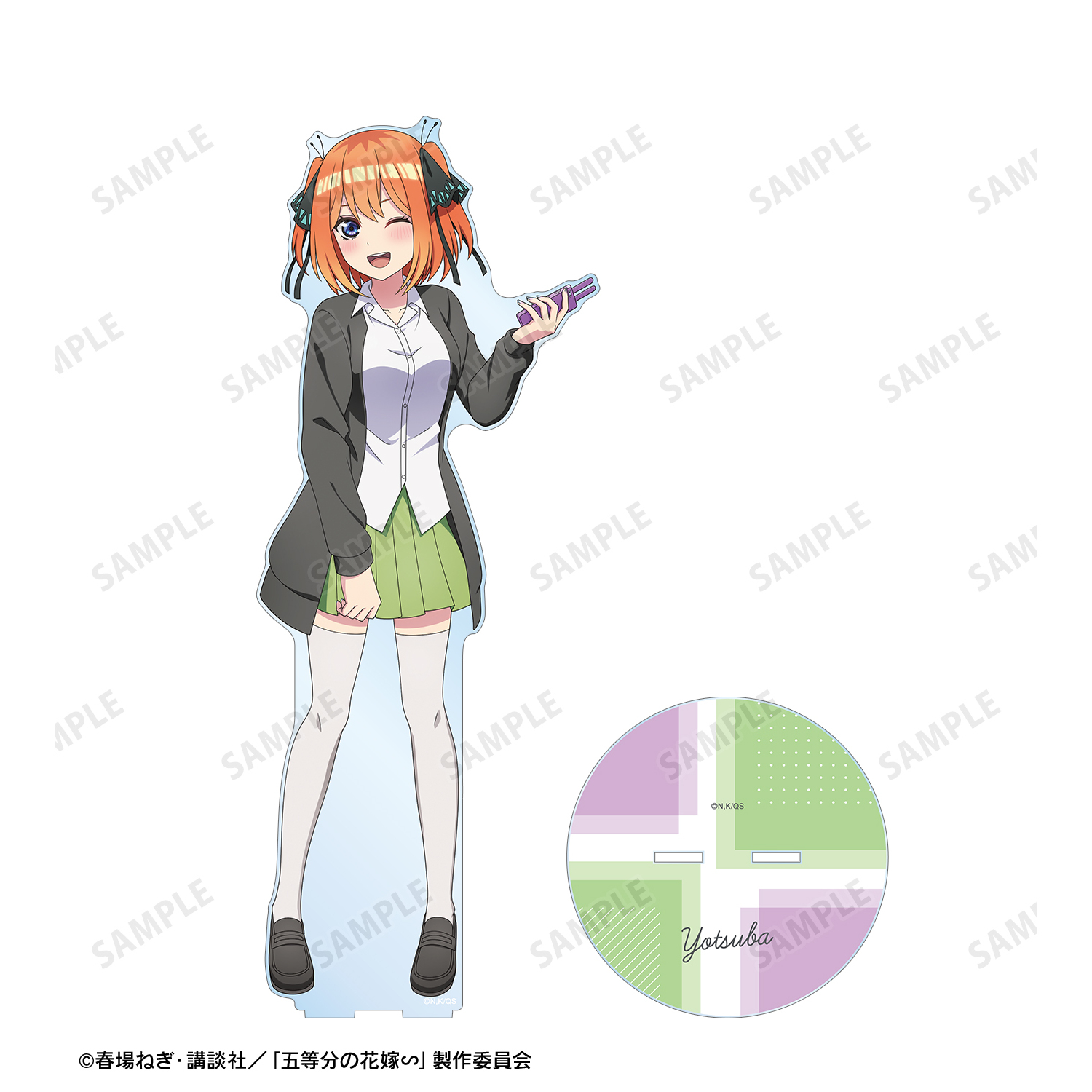 五等分の花嫁UGCアパレルコラボ アクリルスタンド二乃2弾〜7弾 五等分