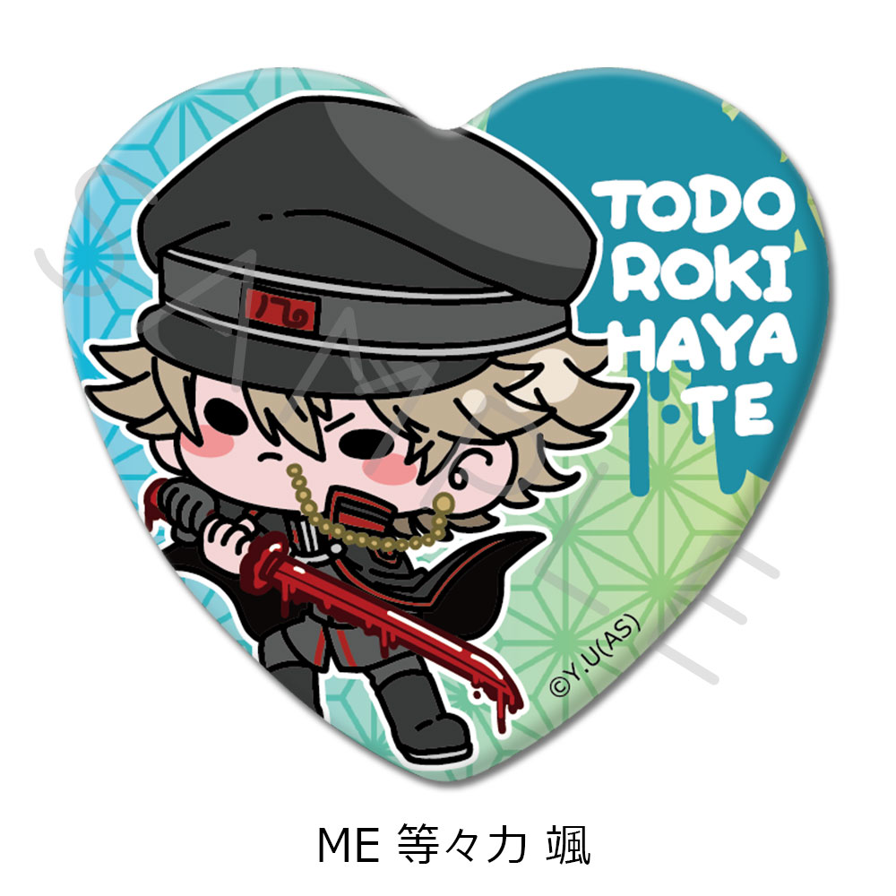 桃源暗鬼 TSUTAYA ツタヤ 缶バッジ シブツタ 桃華月詠 TVアニメ「桃源