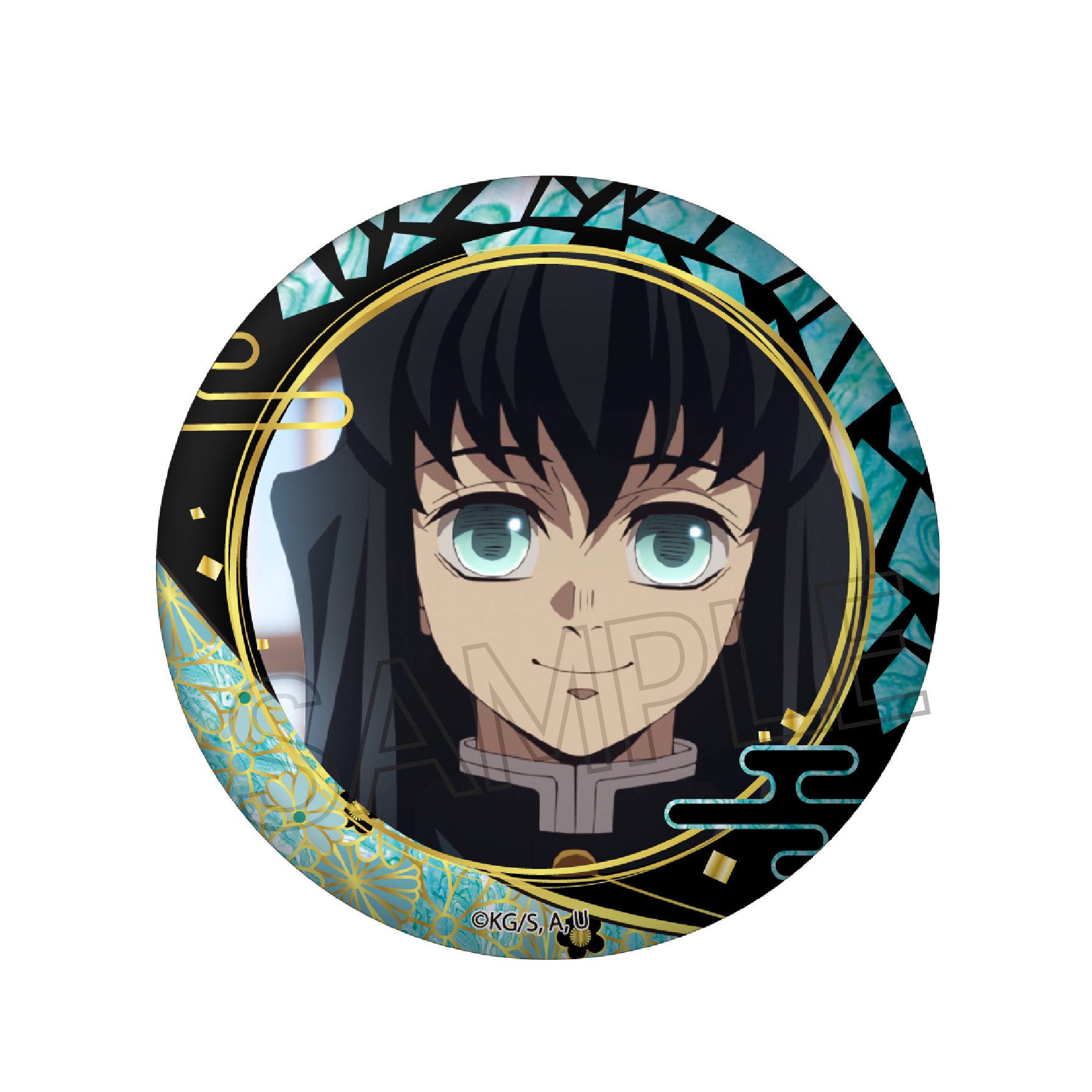 鬼滅の刃 鬼滅の奏 缶バッジ 時透無一郎 鬼滅の刃 鬼滅の奏 缶バッジ