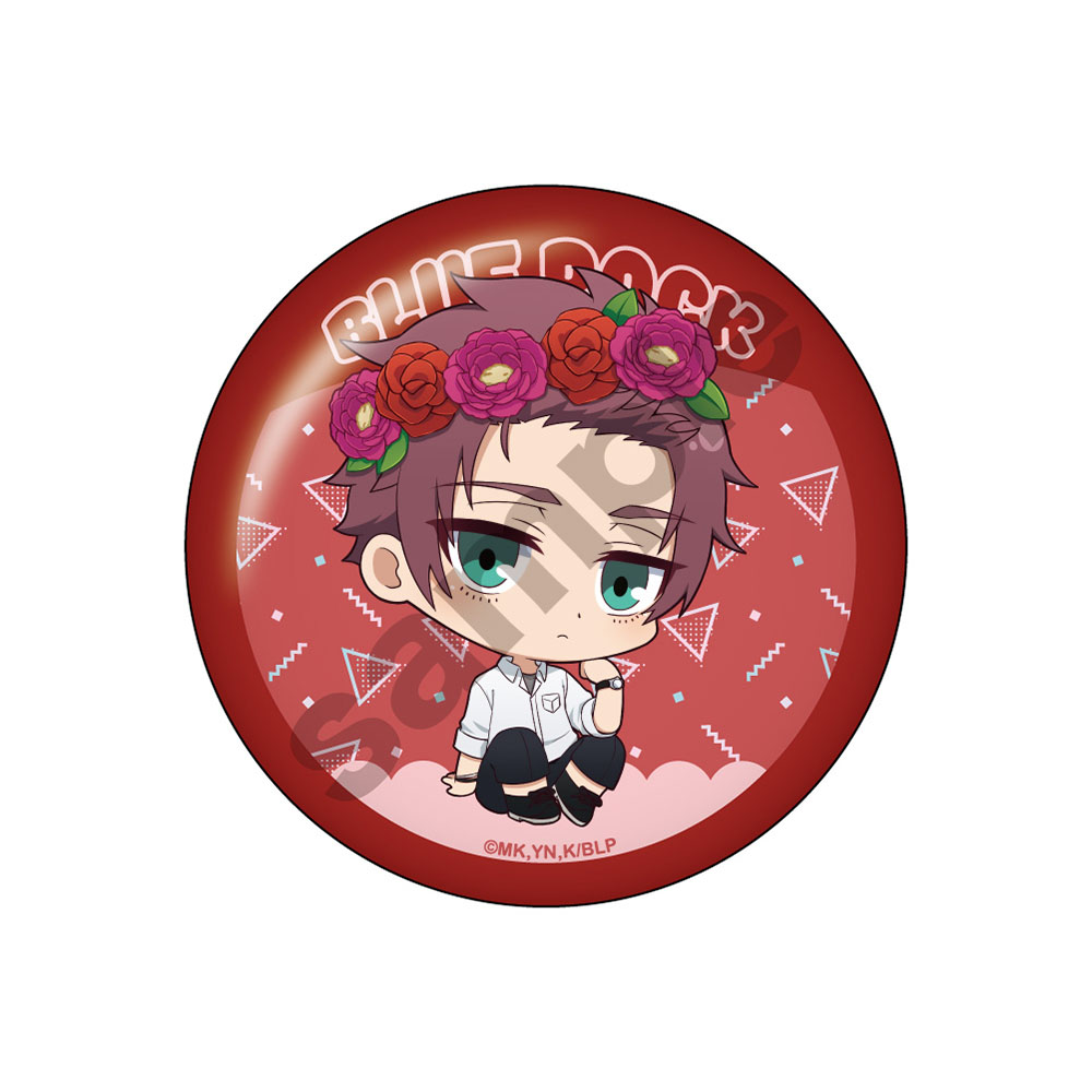 ブルーロック_ちびっつ！ 花冠 缶バッジ 糸師 冴 | 公式グッズ・公式