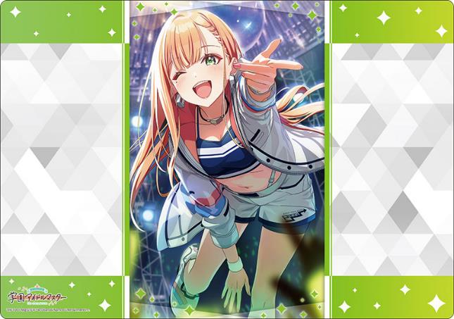 学園アイドルマスター TSUTAYA Wild TUNE ラバーマット 紫雲清夏 学園