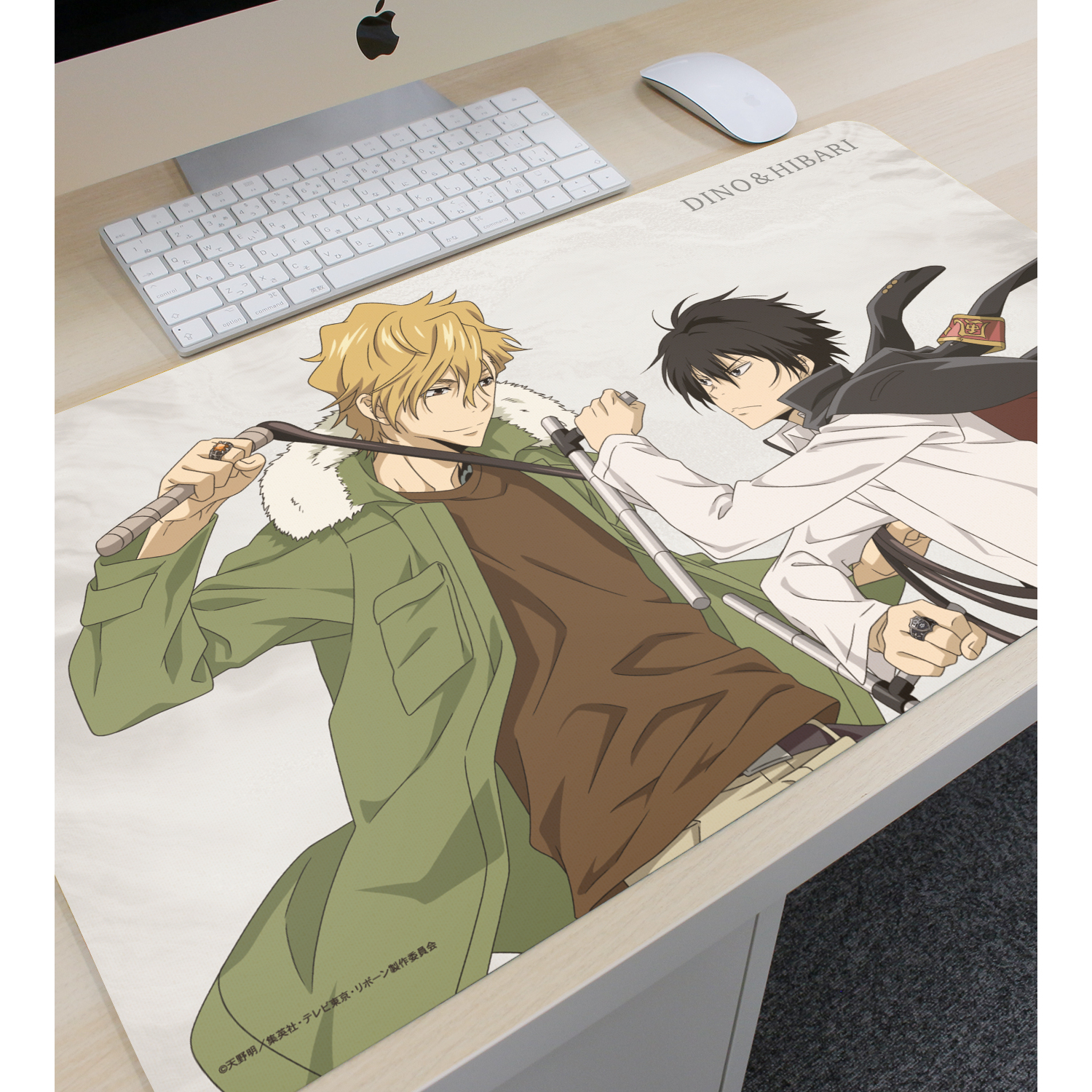 REBORN 雲雀恭弥 ディーノ リボアニ アニメモバイル ポストカード