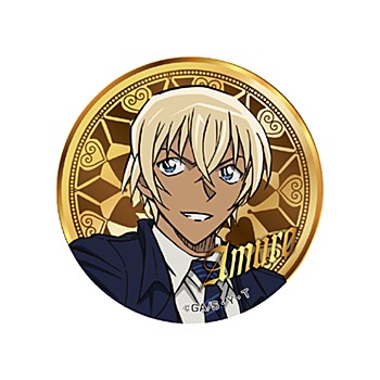 劇場版 名探偵コナン 純黒の悪夢 缶バッジ 安室透 名探偵コナン 純黒の