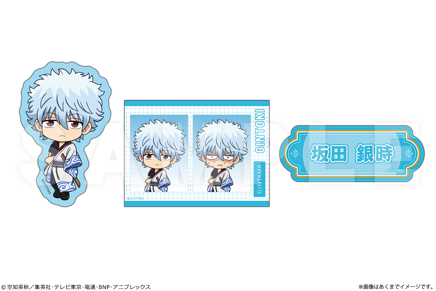 銀魂 坂田銀時 コレクション缶バッジ HEROES 75mm キャラクターグッズ