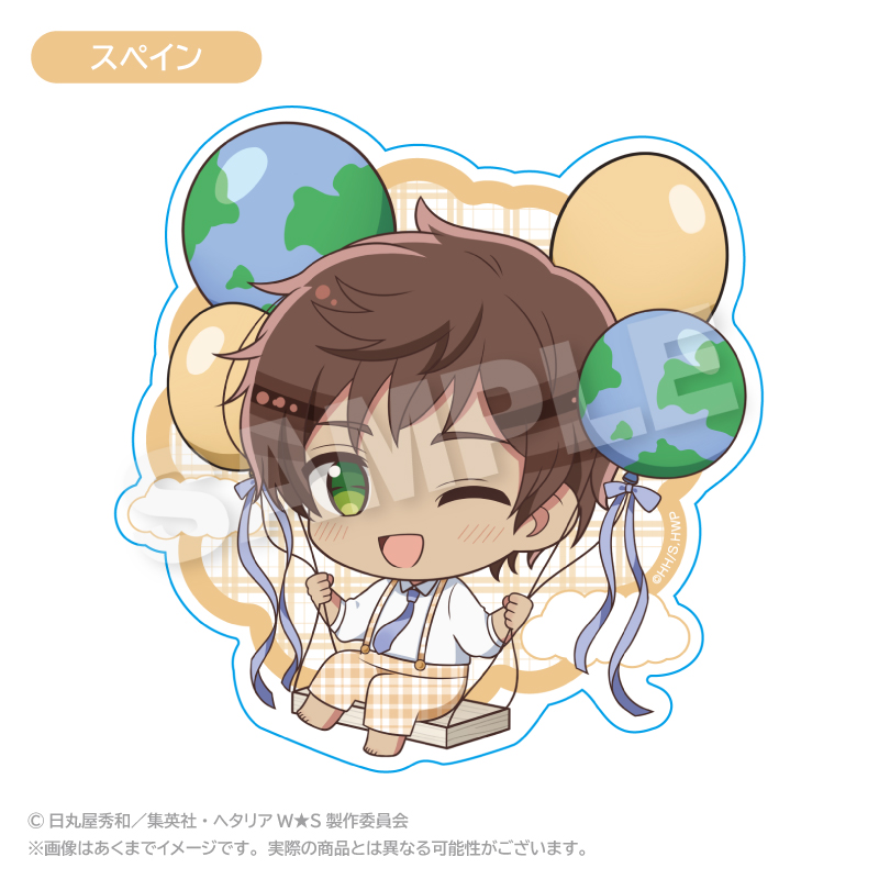 ヘタリア スペイン ヘタリア World☆Stars ジオラマアクリルスタンド