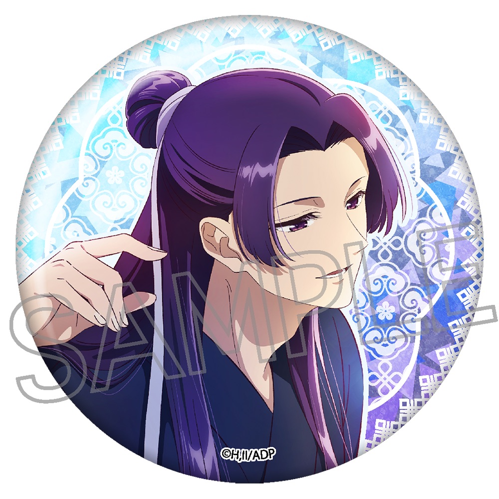 薬屋のひとりごと展 グリッター缶バッジ 全種 コンプリート 猫猫 壬氏