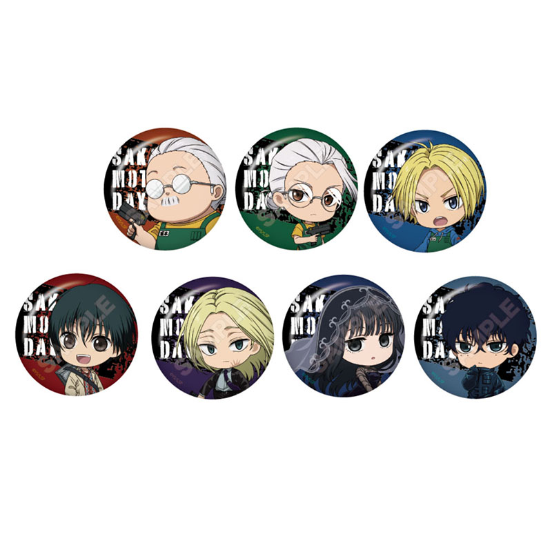 SAKAMOTO DAYS 坂本太郎 ゼブラック 缶バッジ ゼブラック SAKAMOTO