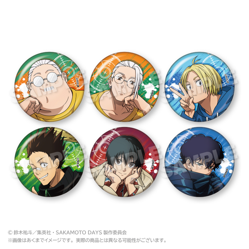 サカモトデイズ デコラポップ 缶バッジ BOX コンプリート 未開封
