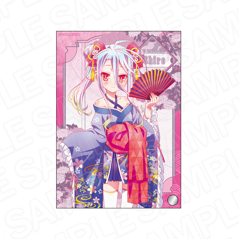 ノーゲーム・ノーライフ 抽選会 A賞 和服サイバー 白 特大アクリル