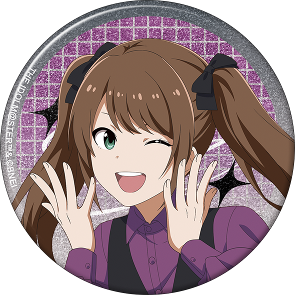 アイドルマスター SideM_グリッター缶バッジ／水嶋咲 サマーマーケット