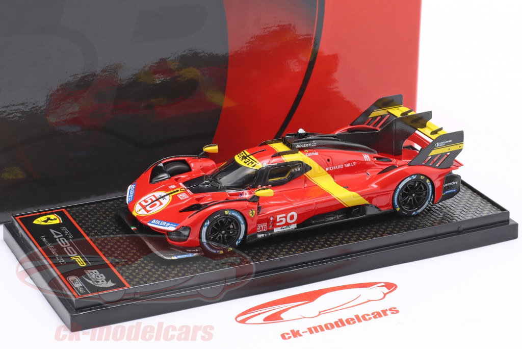 BBR Models 1:43 Ferrari 499P #50 Launch Version 2022 (24h LeMans