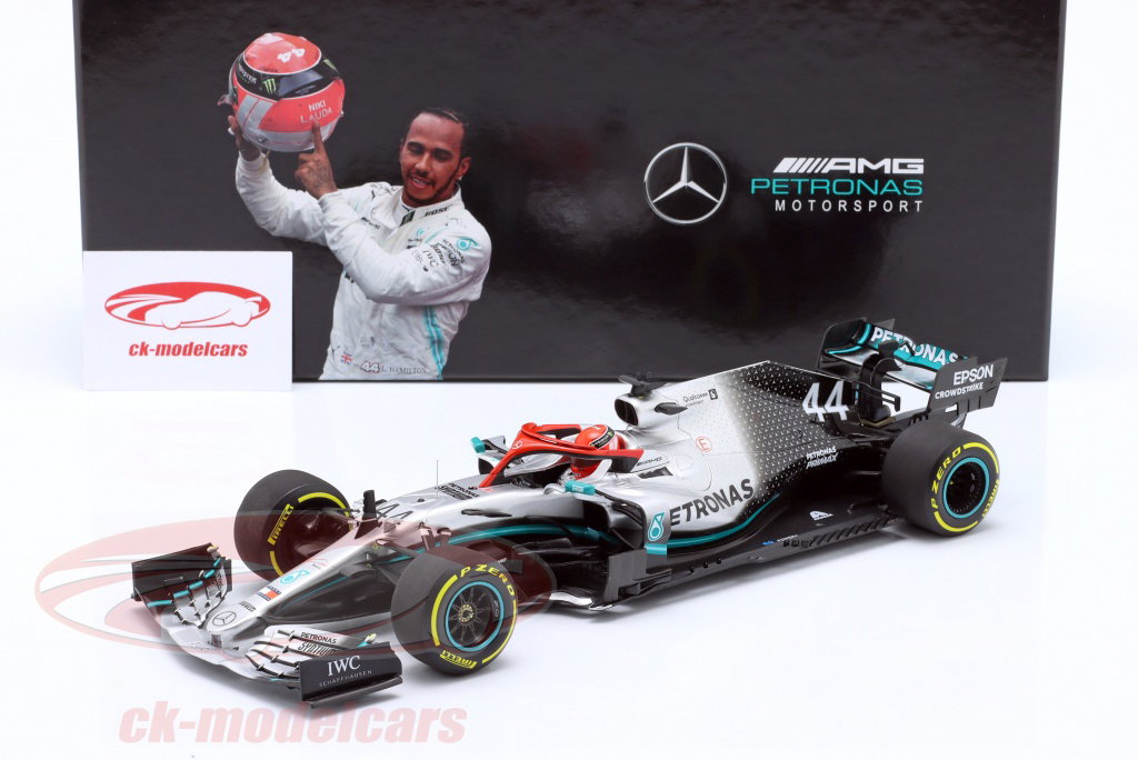 Minichamps 1:18 L. Hamilton Mercedes-AMG F1 W10 #44 Winner Monaco