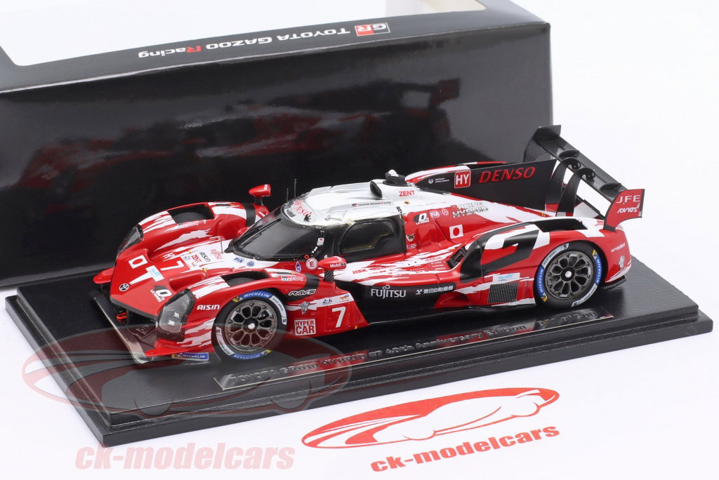 Spark 1:43 Toyota GR010 Hybrid #7 40th Anniversary Edition 24h