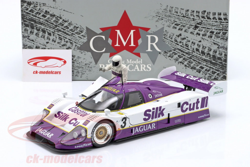 CMR 1:18 Jaguar XJR-12 #3 Winner 24h LeMans 1990 with driver