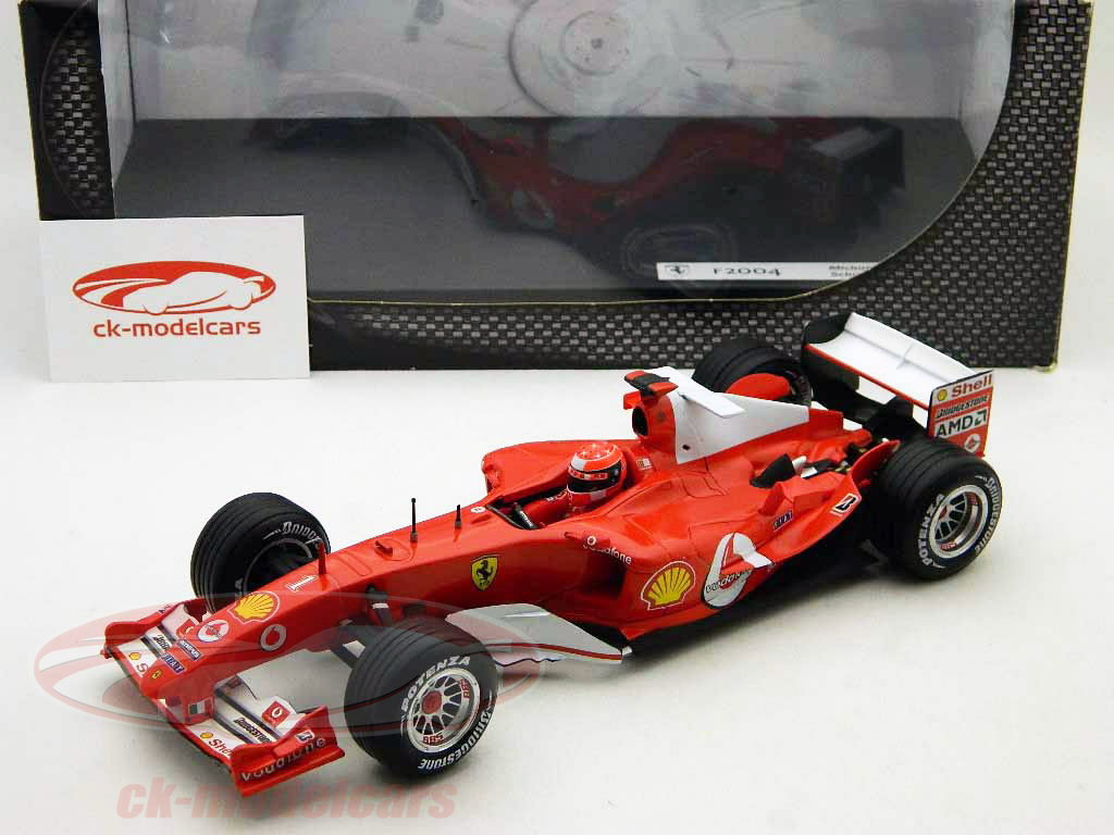 限定 HW 1/18 Ferrari F2004 #1シューマッハ 300Pcs 限定 HW 1/18