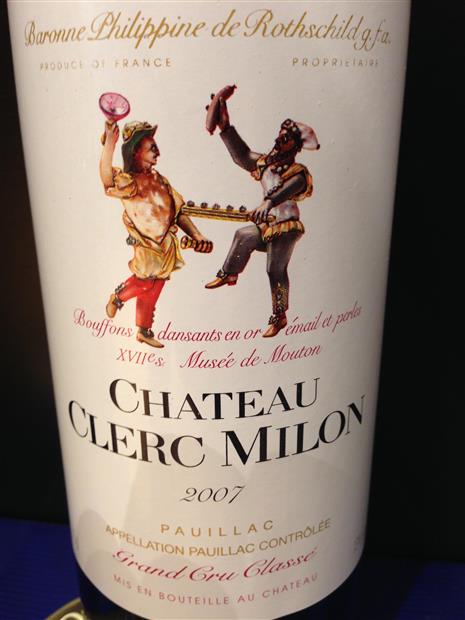 古酒 CHATEAU CLERC MILON シャトー クレール ミロン グラン クリュ