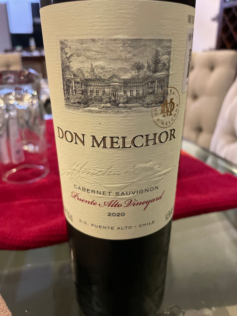2020 Concha y Toro Cabernet Sauvignon Don Melchor - CellarTracker