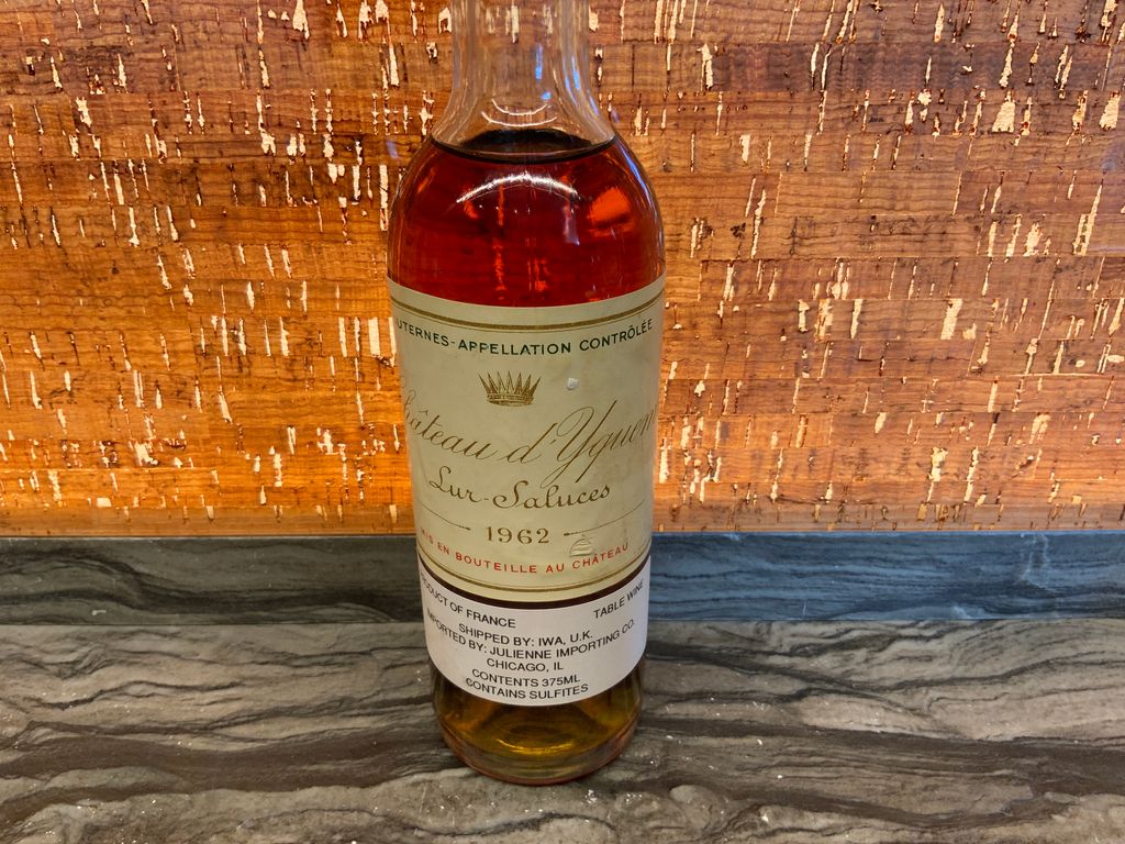 1962 Château d'Yquem - CellarTracker
