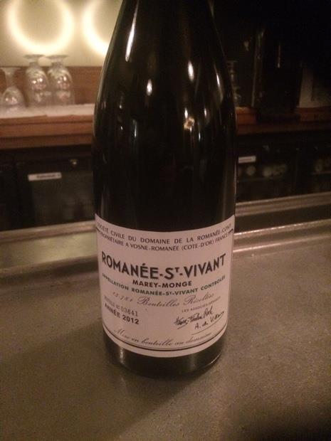 2015 Domaine de la Romanée-Conti Romanée St. Vivant - CellarTracker