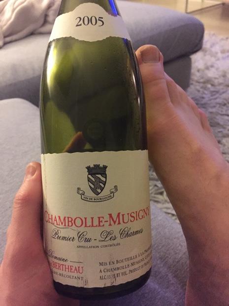 2014 Domaine Bertheau (Pierre et François) Chambolle-Musigny 1er