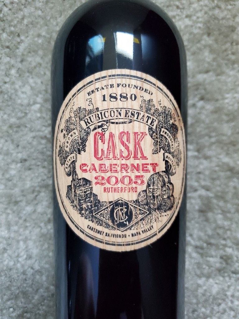 2005 Rubicon Estate Cabernet Sauvignon Cask - CellarTracker