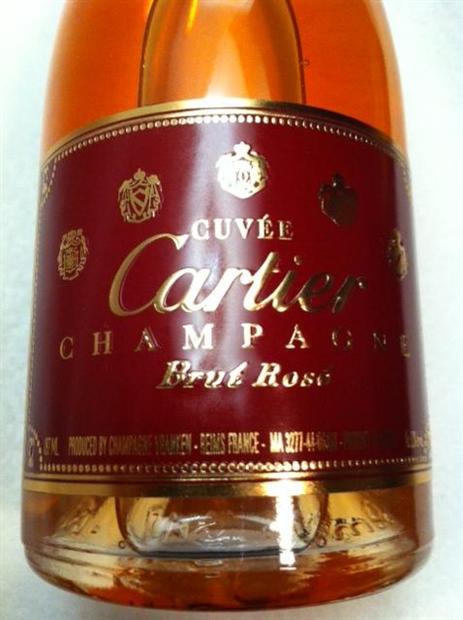 N.V. Vranken Champagne Cuvée Cartier Brut Rose - CellarTracker