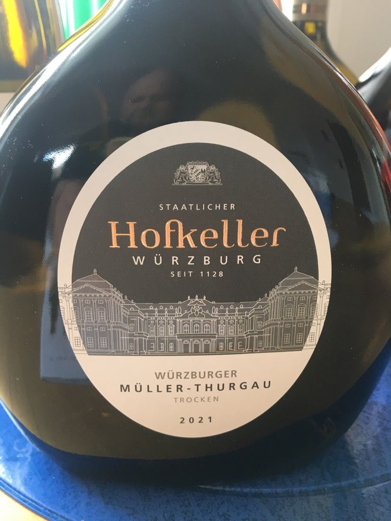 2001 Staatlicher Hofkeller Würzburg Müller-Thurgau Würzburger